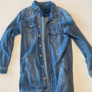 Liverpool Long Denim Jacket